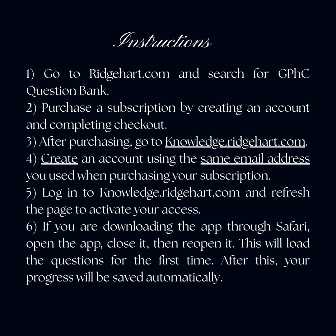 (7 Days Free)Gphc Registration Assessment Question Bank Membership: 89,000 Practice Exam Questions for Student & Pre-reg Pharmacists
